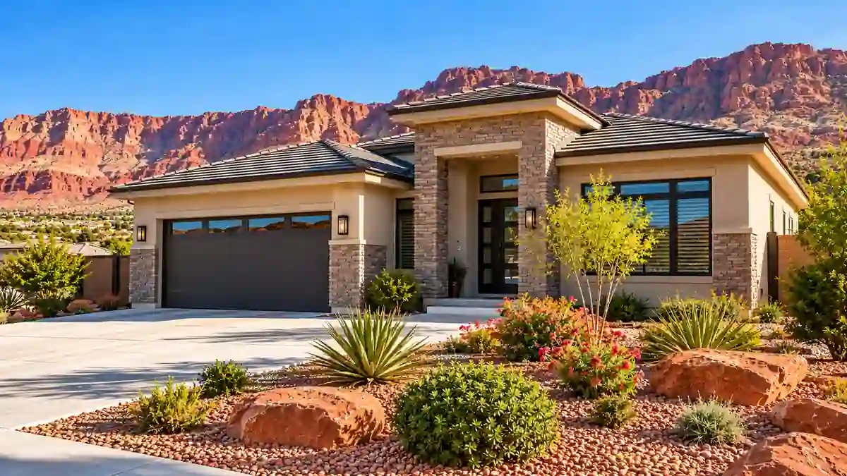 Clean St. George Utah rental home prepared for new tenants